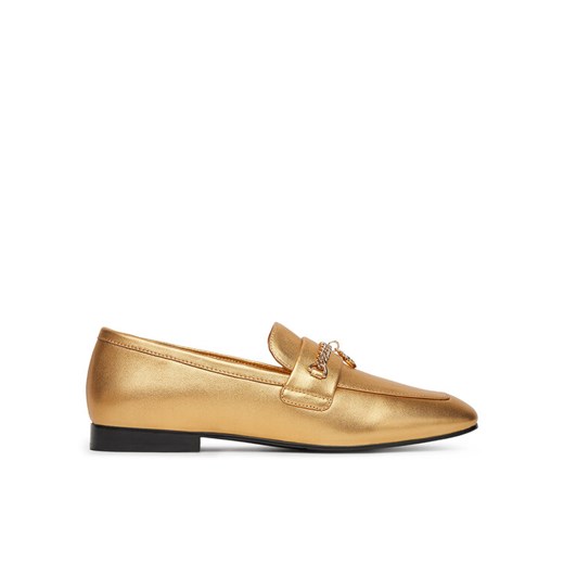 Eva Minge Loafersy CYNIA-LT2513-37 Złoty ze sklepu MODIVO w kategorii Lordsy damskie - zdjęcie 186582559