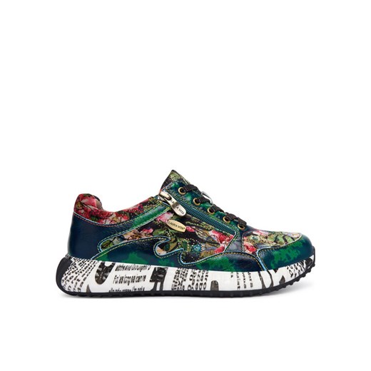Laura Vita Sneakersy Burton 91 Zielony ze sklepu MODIVO w kategorii Buty sportowe damskie - zdjęcie 186582628