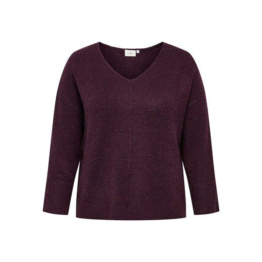ONLY Carmakoma Sweter w kolorze bordowym 46/48 okazja Limango Polska
