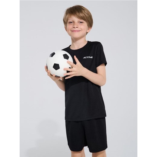 Sinsay - Komplet sportowy Active - czarny - id: 175GS-99X - marki Sinsay - 186585687 Sinsay - Komplet sportowy Active - czarny ze sklepu Sinsay w kategorii Komplety chłopięce - zdjęcie 186585687