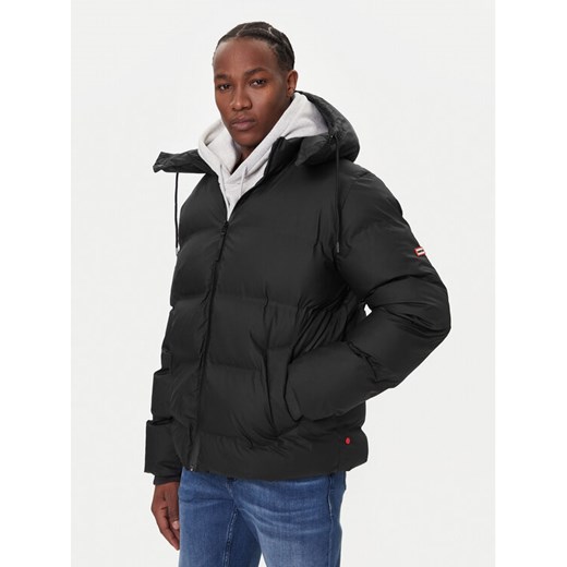 Hunter Kurtka zimowa Wiley HARM0021252 Czarny Regular Fit ze sklepu MODIVO w kategorii Kurtki męskie - zdjęcie 186586005