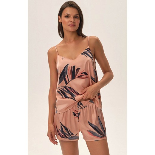 Esotiq piżama damska Jane 42065-39X, Kolor różowy-wzór, Rozmiar XL, Esotiq ze sklepu Intymna w kategorii Piżamy damskie - zdjęcie 186586749