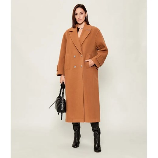 Pinko Wełniany płaszcz CAMEMBERT ze sklepu Gomez Fashion Store w kategorii Płaszcze damskie - zdjęcie 186587817