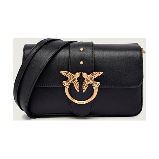 Pinko Skórzana torebka na ramię LOVE ONE MINI SLOUCHY ze sklepu Gomez Fashion Store w kategorii Torebki damskie - zdjęcie 186589786