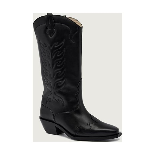 AllSaints Skórzane kowbojki DOLLY ze sklepu Gomez Fashion Store w kategorii Botki - zdjęcie 186589788