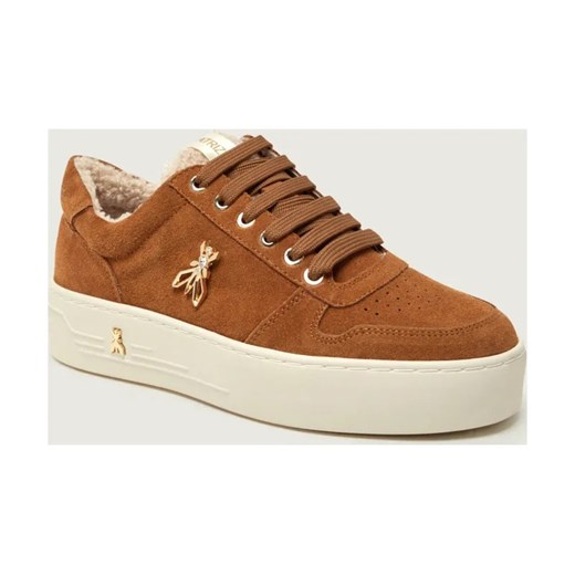 Patrizia Pepe Sneakersy | shearling | z dodatkiem skóry ze sklepu Gomez Fashion Store w kategorii Buty sportowe dziecięce - zdjęcie 186589846