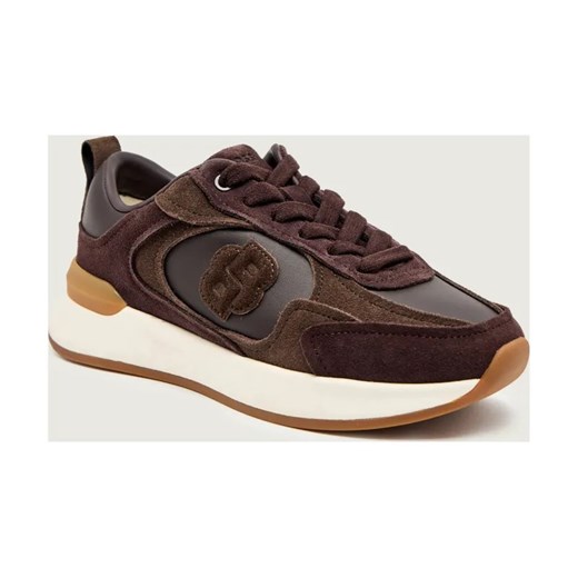BOSS BLACK Skórzane sneakersy B Icon_Runn_sdnap1 ze sklepu Gomez Fashion Store w kategorii Buty sportowe damskie - zdjęcie 186589849
