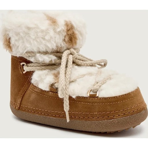 INUIKII Śniegowce TEDDY | shearling | zamsz ze sklepu Gomez Fashion Store w kategorii Śniegowce damskie - zdjęcie 186589868