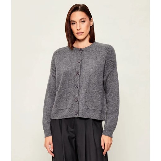 Liu Jo Wełniany kardigan | Loose fit ze sklepu Gomez Fashion Store w kategorii Swetry damskie - zdjęcie 186589875