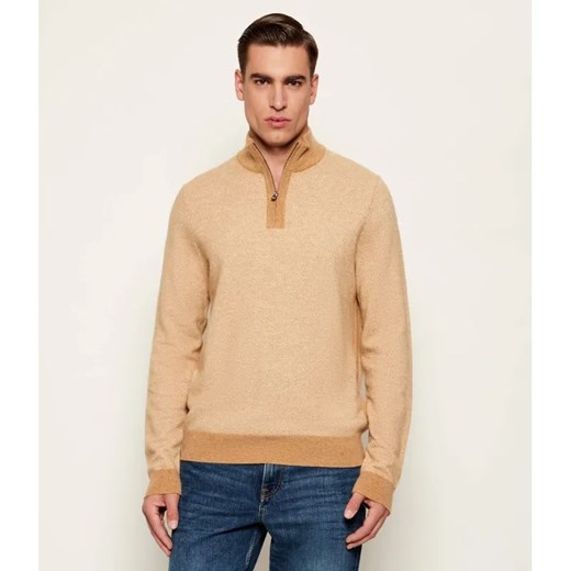 BOSS BLACK Wełniany sweter H-Hettore | Regular Fit ze sklepu Gomez Fashion Store w kategorii Swetry męskie - zdjęcie 186589917