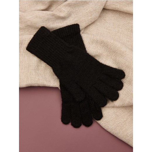 Sinsay - Rękawiczki - czarny ze sklepu Sinsay w kategorii Rękawiczki damskie - zdjęcie 186592207