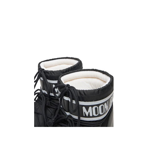 Śniegowce Moon Boot 80D1409340 Czarny Moon Boot 33_35 eobuwie.pl