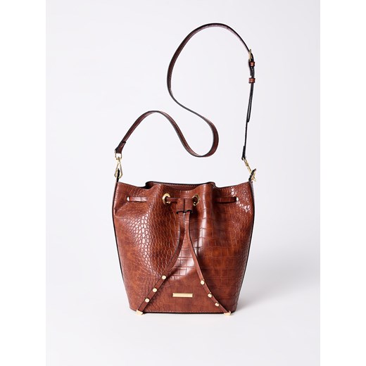Mohito - Torebka worek - brązowy ze sklepu Mohito w kategorii Torebki worki - zdjęcie 186593348