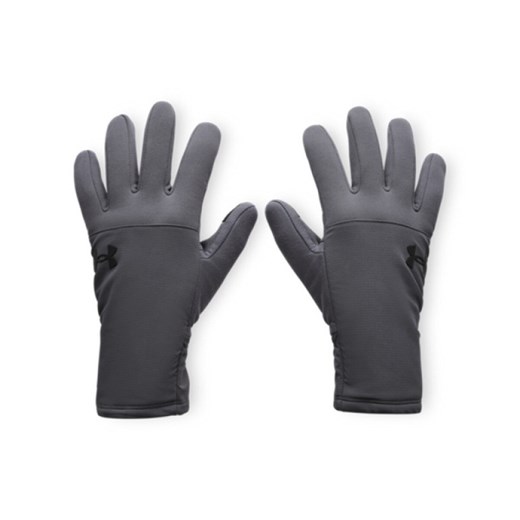 Męskie rękawiczki treningowe Under Armour M\'s Storm Fleece Gloves - szare ze sklepu Sportstylestory.com w kategorii Rękawiczki męskie - zdjęcie 186593869