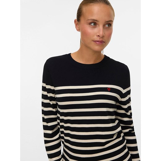 ONLY Sweter w kolorze czarno-kremowym S promocja Limango Polska