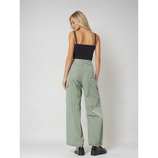 Monki Bojówki w kolorze zielonym Monki 38 promocja Limango Polska