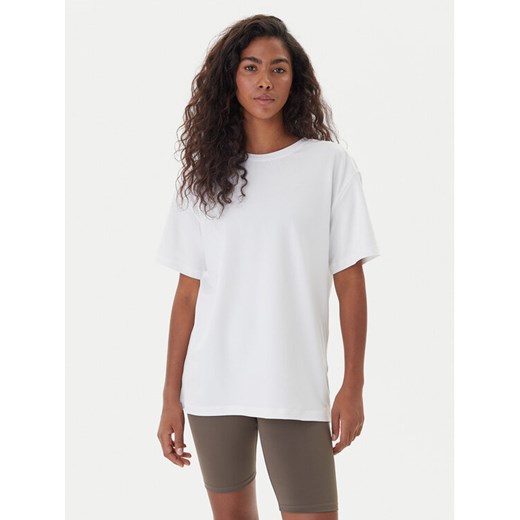 Girlfriend Collective T-Shirt Reset 3039 Biały Relaxed Fit ze sklepu MODIVO w kategorii Bluzki damskie - zdjęcie 186595598