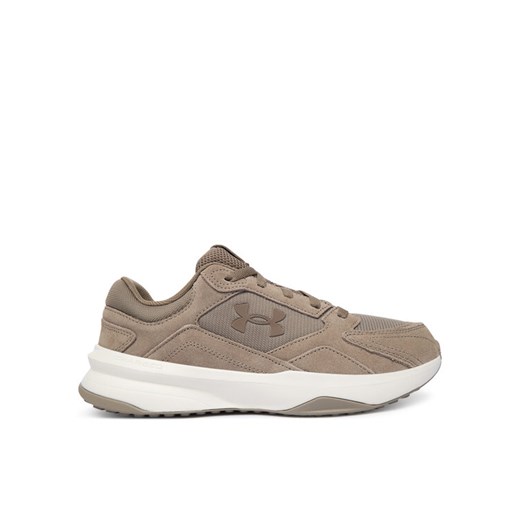 Under Armour Sneakersy UA Edge Suede 3027731 Beżowy ze sklepu MODIVO w kategorii Buty sportowe męskie - zdjęcie 186595616