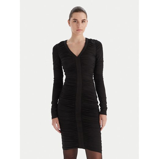 Marciano Guess Sukienka koktajlowa 5BGK25 6257A Czarny Slim Fit ze sklepu MODIVO w kategorii Sukienki - zdjęcie 186595619