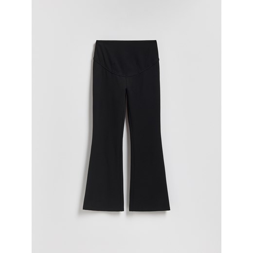 Reserved - Spodnie z wiskozą - czarny Reserved XS Reserved