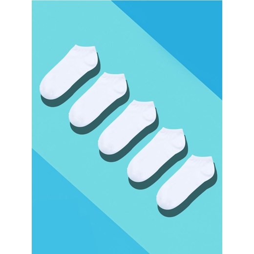 Sinsay - Skarpetki 5 pack - biały ze sklepu Sinsay w kategorii Skarpetki męskie - zdjęcie 186597187