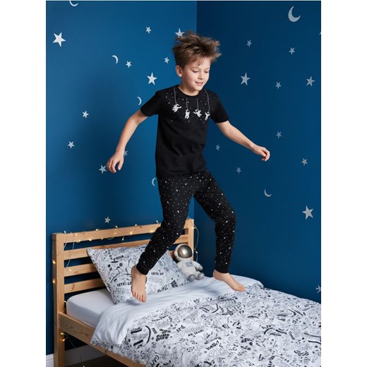 Sinsay - Piżama świecąca w ciemności - czarny ze sklepu Sinsay w kategorii Piżamy dziecięce - zdjęcie 186597198