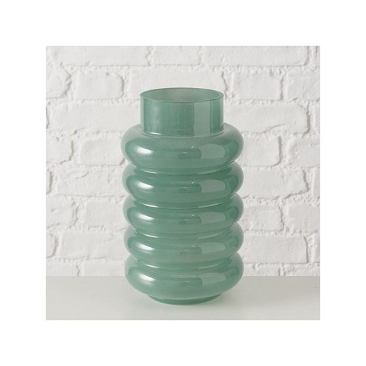 Boltze Wazon "Ribbo" w kolorze zielonym - wys. 25 x Ø 15 cm - id: 17688114 - marki Boltze - 186598556 Boltze Wazon "Ribbo" w kolorze zielonym - wys. 25 x Ø 15 cm ze sklepu Limango Polska w kategorii Wazony - zdjęcie 186598556