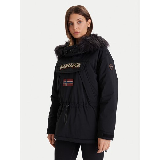 Napapijri Kurtka anorak Skidoo W 2.0 NP0A4I5F Czarny Regular Fit ze sklepu MODIVO w kategorii Kurtki damskie - zdjęcie 186598718
