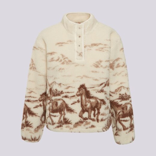LEVI&#039;S POLAR KASEY SHERPA PULLOVER OW NEUTRALS ze sklepu Sizeer w kategorii Bluzy damskie - zdjęcie 186599176