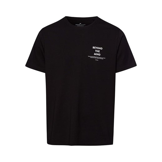 Cross Jeans Koszulka w kolorze czarnym ze sklepu Limango Polska w kategorii T-shirty męskie - zdjęcie 186599489