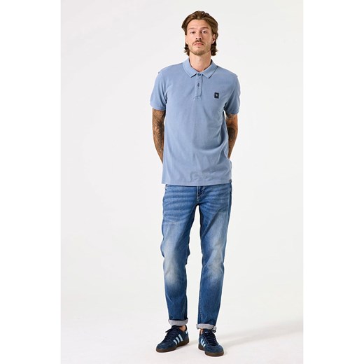 Garcia Koszulka polo w kolorze błękitnym ze sklepu Limango Polska w kategorii T-shirty męskie - zdjęcie 186599888