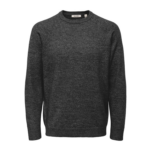 ONLY &amp; SONS Sweter &quot;Thomas&quot; w kolorze antracytowym ze sklepu Limango Polska w kategorii Swetry męskie - zdjęcie 186599985