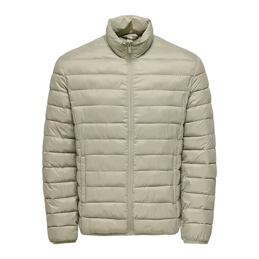 ONLY & SONS Kurtka pikowana "Gavin" w kolorze beżowym - id: 17775133 - marki Only & Sons - 186600046 ONLY & SONS Kurtka pikowana "Gavin" w kolorze beżowym ze sklepu Limango Polska w kategorii Kurtki męskie - zdjęcie 186600046