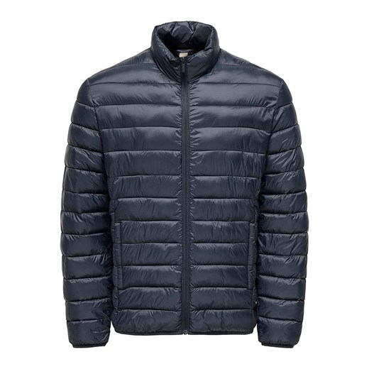 ONLY &amp; SONS Kurtka pikowana &quot;Gavin&quot; w kolorze granatowym ze sklepu Limango Polska w kategorii Kurtki męskie - zdjęcie 186600048