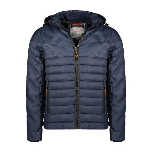 Geographical Norway Kurtka pikowana &quot;Burator&quot; w kolorze granatowym ze sklepu Limango Polska w kategorii Kurtki męskie - zdjęcie 186600188