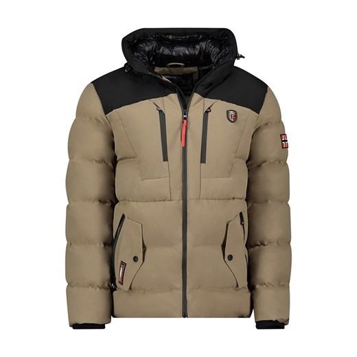 Geographical Norway Kurtka zimowa &quot;Cachot&quot; w kolorze beżowym ze sklepu Limango Polska w kategorii Kurtki męskie - zdjęcie 186600216