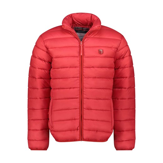 Geographical Norway Kurtka pikowana &quot;Amigotal&quot; w kolorze czerwonym ze sklepu Limango Polska w kategorii Kurtki męskie - zdjęcie 186600236