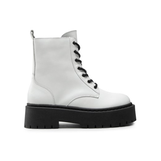 Trzewiki Filipe 11617 Biały ze sklepu eobuwie.pl w kategorii Workery damskie - zdjęcie 186600386