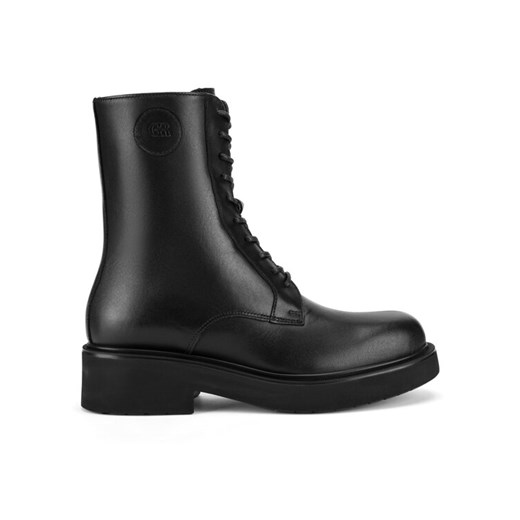 Trzewiki GINO ROSSI RIDER-24606PE Czarny ze sklepu eobuwie.pl w kategorii Botki - zdjęcie 186600495