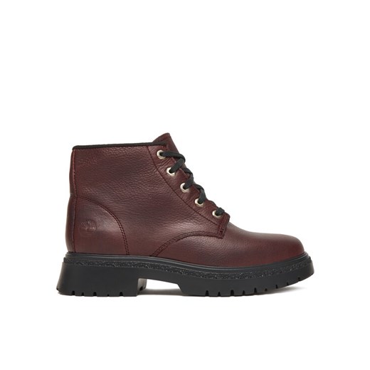 Trzewiki Timberland Cambria Valley Mid TB0A42B8EIW1 Bordowy ze sklepu eobuwie.pl w kategorii Botki - zdjęcie 186600648