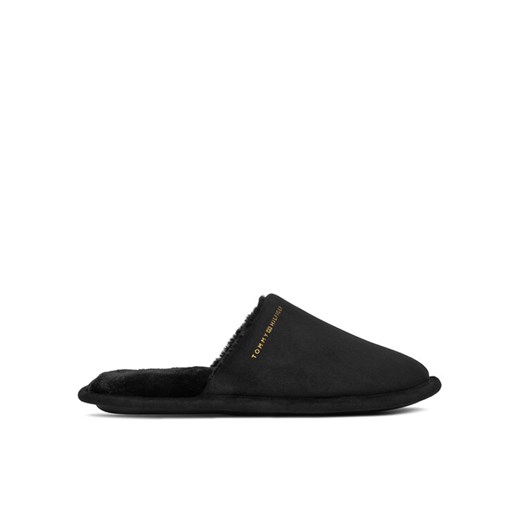 Kapcie Tommy Hilfiger Soft House Shoe FW0FW08853 Czarny ze sklepu eobuwie.pl w kategorii Kapcie damskie - zdjęcie 186600759