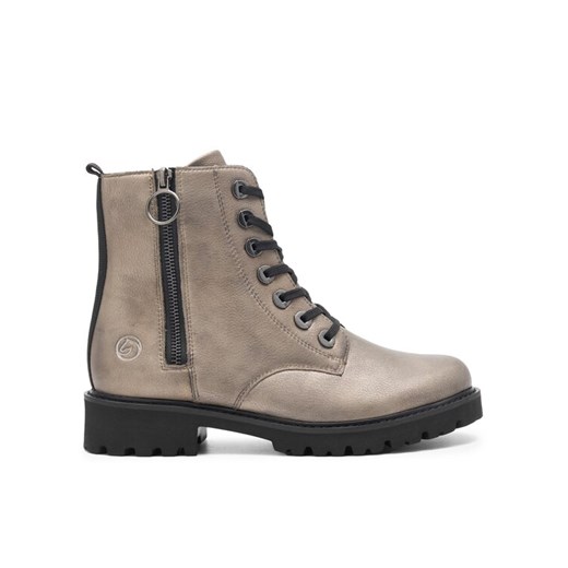 Trzewiki Remonte D8671-91 Srebrny ze sklepu eobuwie.pl w kategorii Workery damskie - zdjęcie 186600767