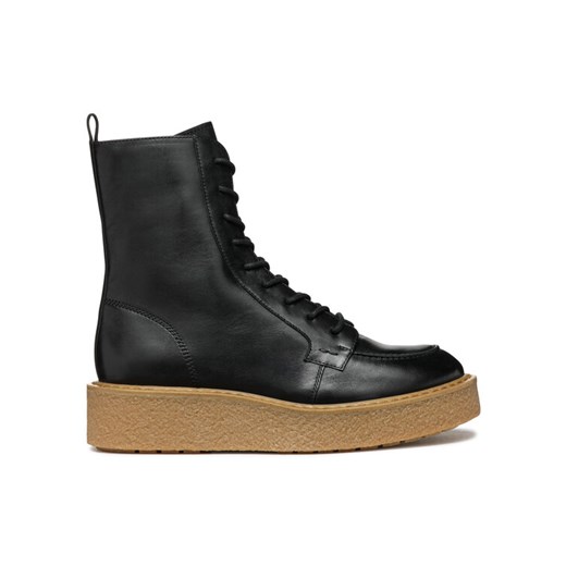 Trzewiki Geox D Elidea D36VEB 00043 C9997 Czarny ze sklepu eobuwie.pl w kategorii Botki - zdjęcie 186600836