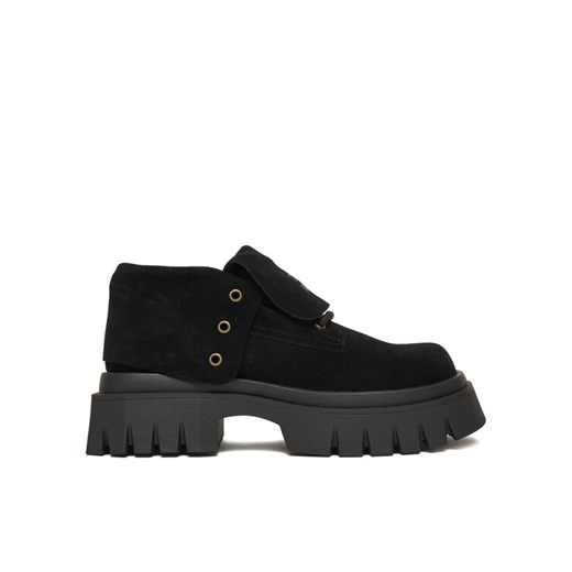 Trapery Steve Madden Parkview SM11004796 Czarny ze sklepu eobuwie.pl w kategorii Workery damskie - zdjęcie 186605249