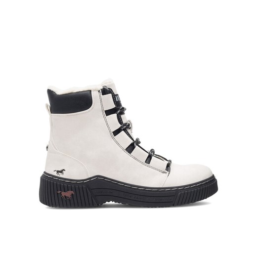 Mustang Trzewiki 1436-605 Biały ze sklepu MODIVO w kategorii Botki - zdjęcie 186605669