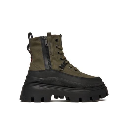 Palladium Trzewiki Pallasquad Zip Tx 99532-325-M Zielony ze sklepu MODIVO w kategorii Botki - zdjęcie 186605696