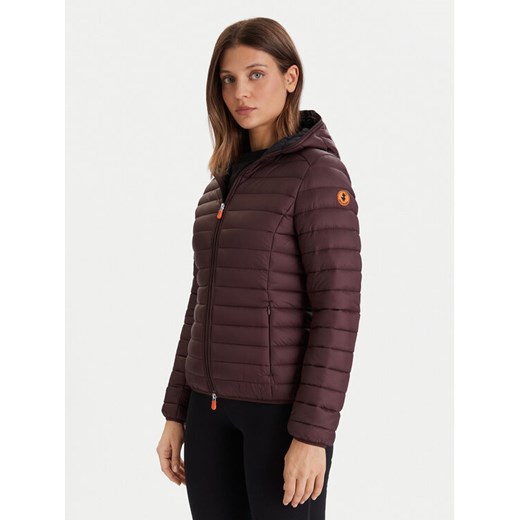 Save The Duck Kurtka przejściowa D33620W GIGA21 Bordowy Regular Fit ze sklepu MODIVO w kategorii Kurtki damskie - zdjęcie 186605829