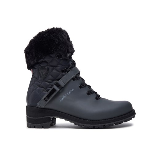 Rossignol Trzewiki 1907 Megeve Rubber Le RNMW370 Czarny ze sklepu MODIVO w kategorii Botki - zdjęcie 186605889