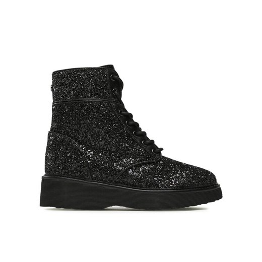 MICHAEL Michael Kors Trzewiki Aniya Lug Bootie 40F3AYFEED Czarny ze sklepu MODIVO w kategorii Workery damskie - zdjęcie 186605928
