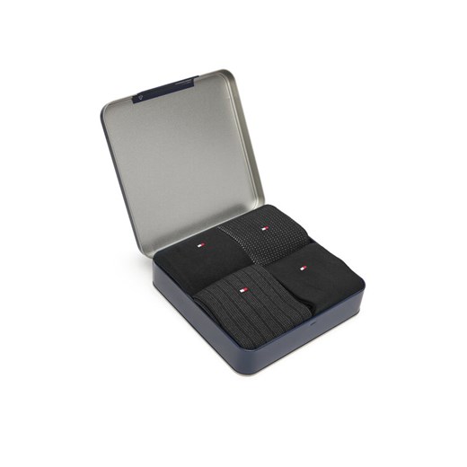 Tommy Hilfiger Skarpety długie 701235378 Czarny ze sklepu MODIVO w kategorii Skarpetki męskie - zdjęcie 186605955
